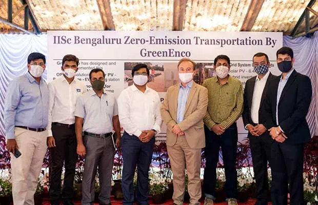 Vikram Solar Modules power IISc and GreenEnco’s Zero-Emission EV Charging Station