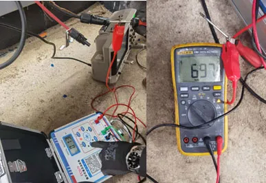 cable sheath is damaged