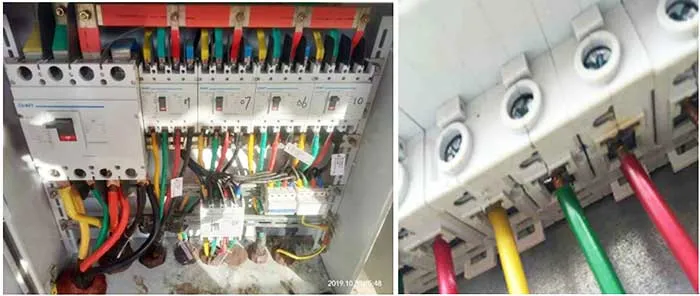 Loose connection or poorly connected cables