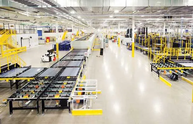 First Solar Manufacturing Plant in US