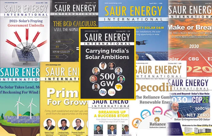 saur energy magazines 2021
