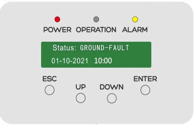 power operation alarm