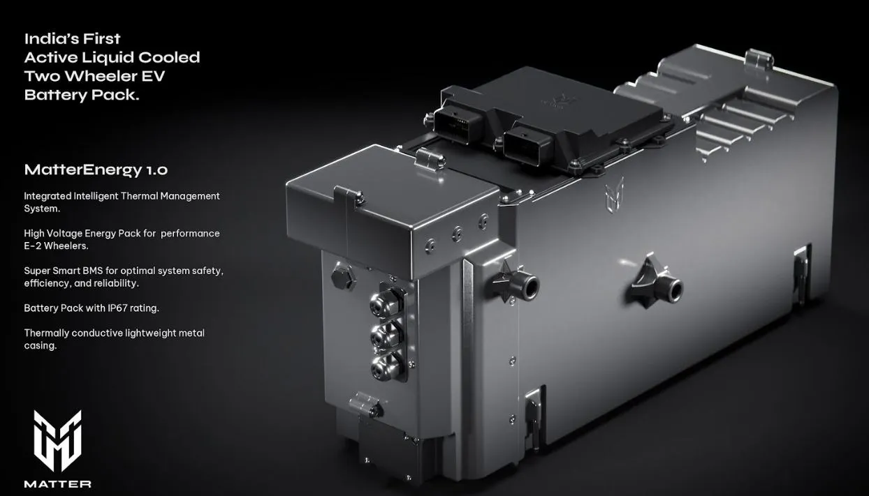 Matter Active cooled battery