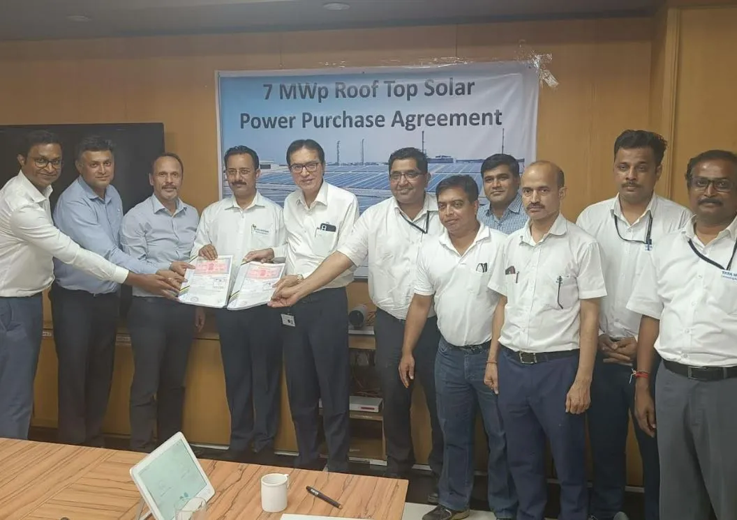 Expansion of solar facility at Tata motors Pune Plant