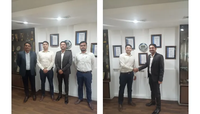 JP Minda and Sheru sign MoU Event