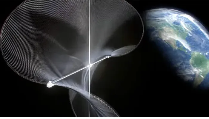 Satellites in Earth's orbit would capture sunlight and convert it to microwaves