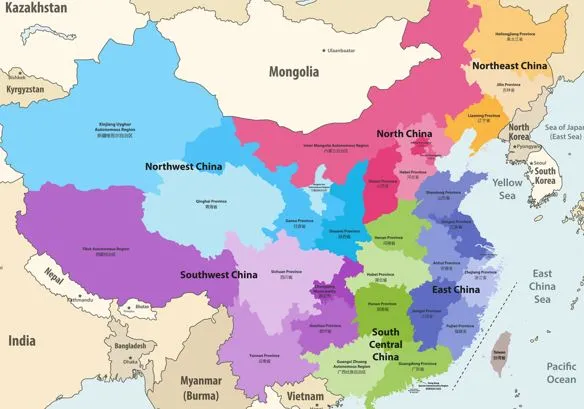 China map