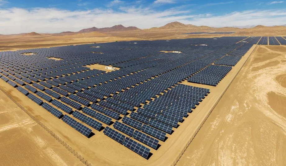 ENEL solar plant in Chile