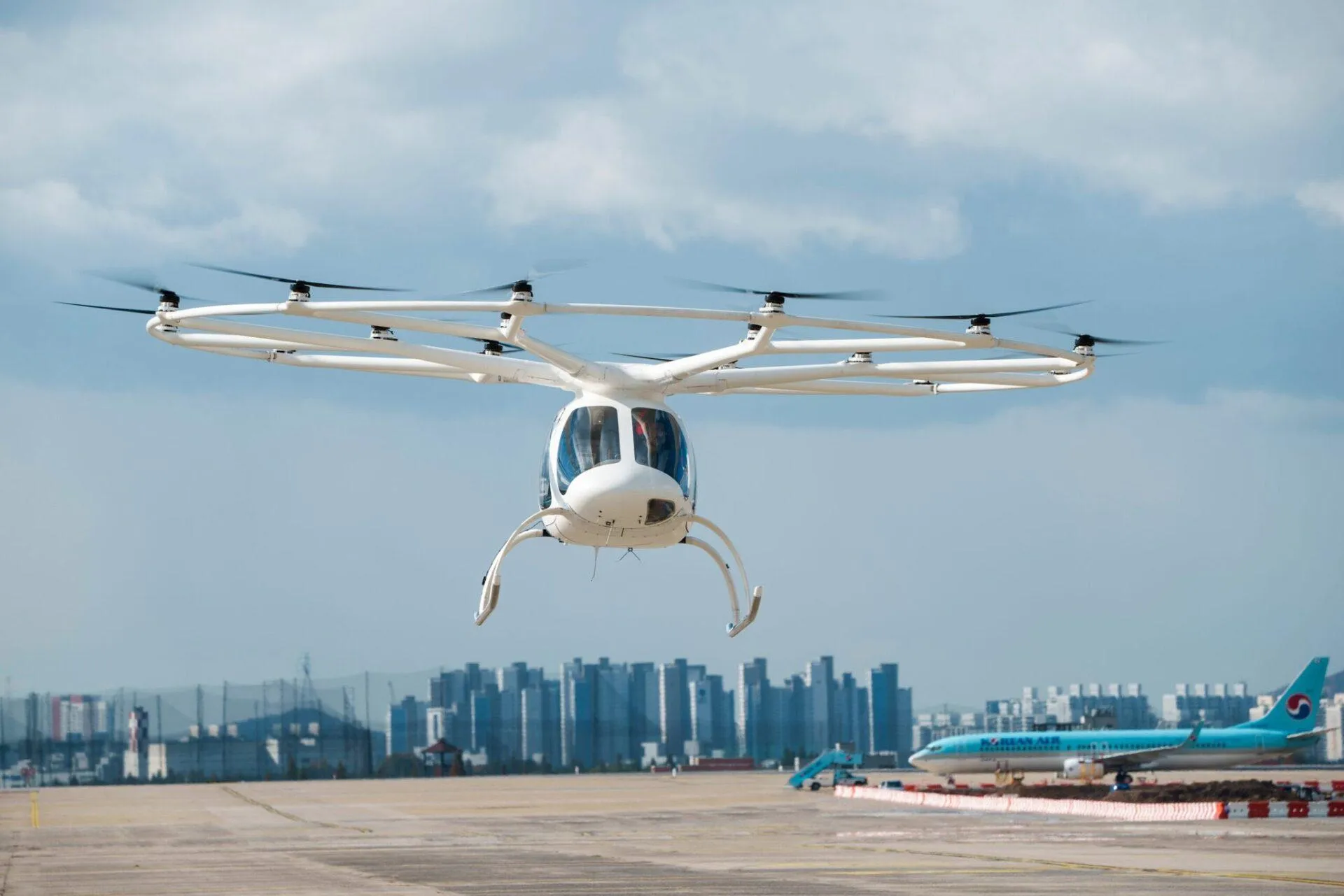 First Electric Air Taxi Test Flight