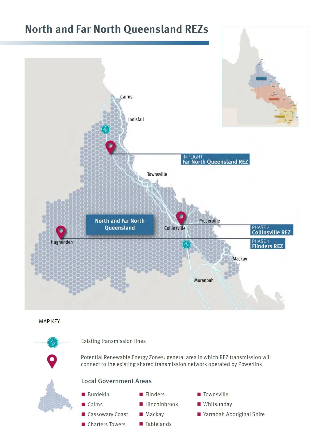 North and Far North Queensland region. Source: Queensland Renewable Energy Zone Roadmap 2023