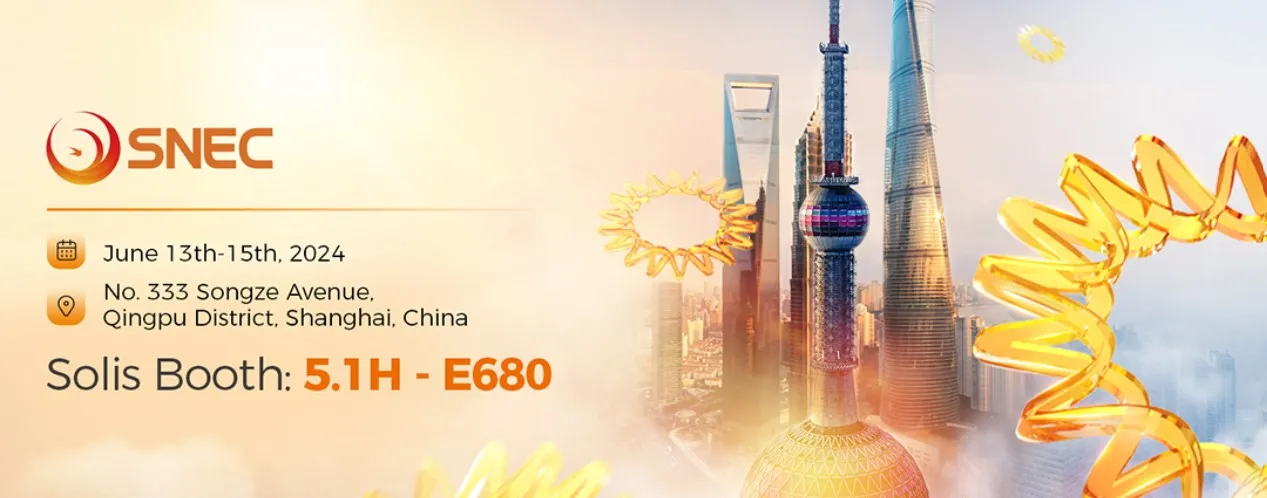 Ginlong Solis at SNEC Shanghai 2024