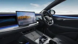 A file photo of the interior of a BYD Sealion 7