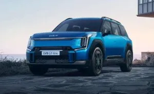 A file photo of a Kia EV9.