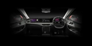A file photo of the interior of a Mahindra XEV 9e.