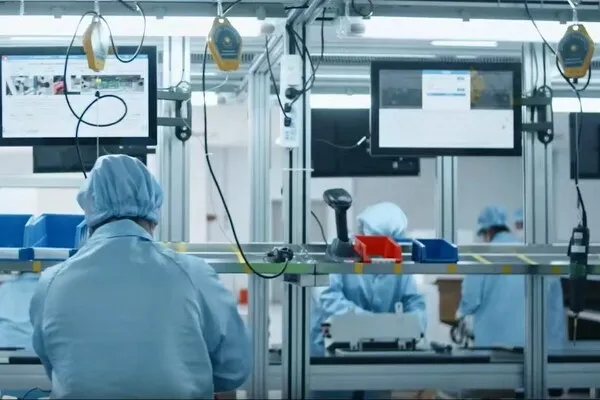TrinaTracker smart control system production line