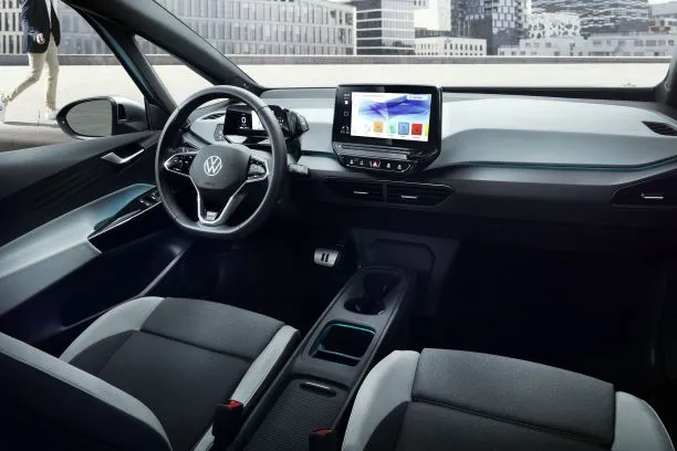 VW ID.3 interior view
