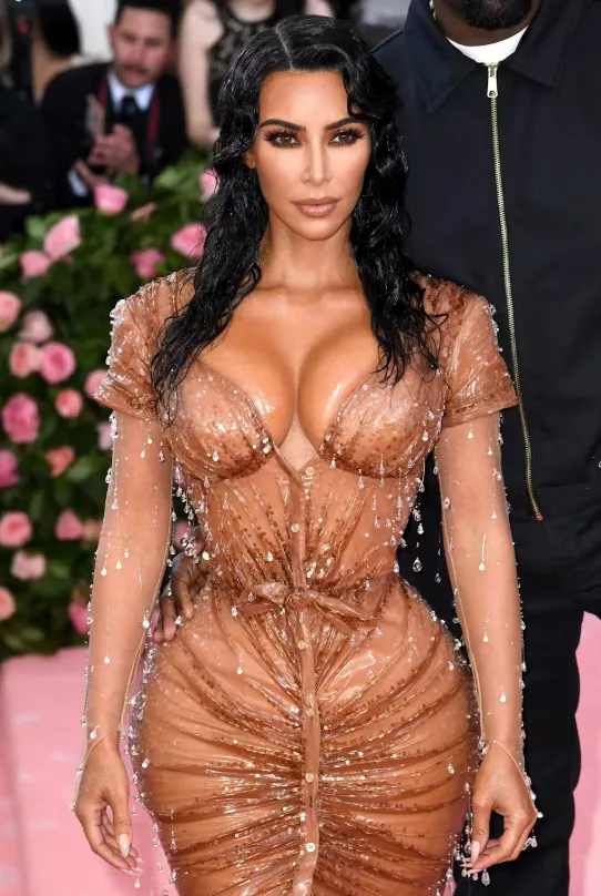 Kim Kardashian’s ‘constantly changing’ face and body presents the human form as a perfectible project. Doug Peters/STAR MAX/AAP