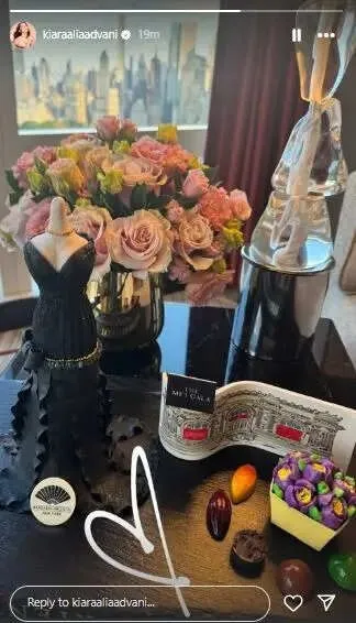 Kiara Advani39s IG story