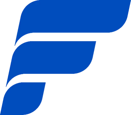 A blue and black logo

Description automatically generated