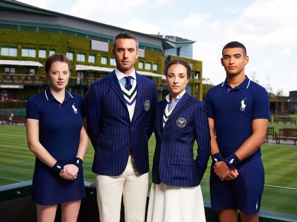 Polo Ralph Lauren presents new uniforms for Wimbledon officials -  FashionNetwork India