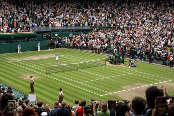 The Changing Grass at Wimbledon - The New York Times