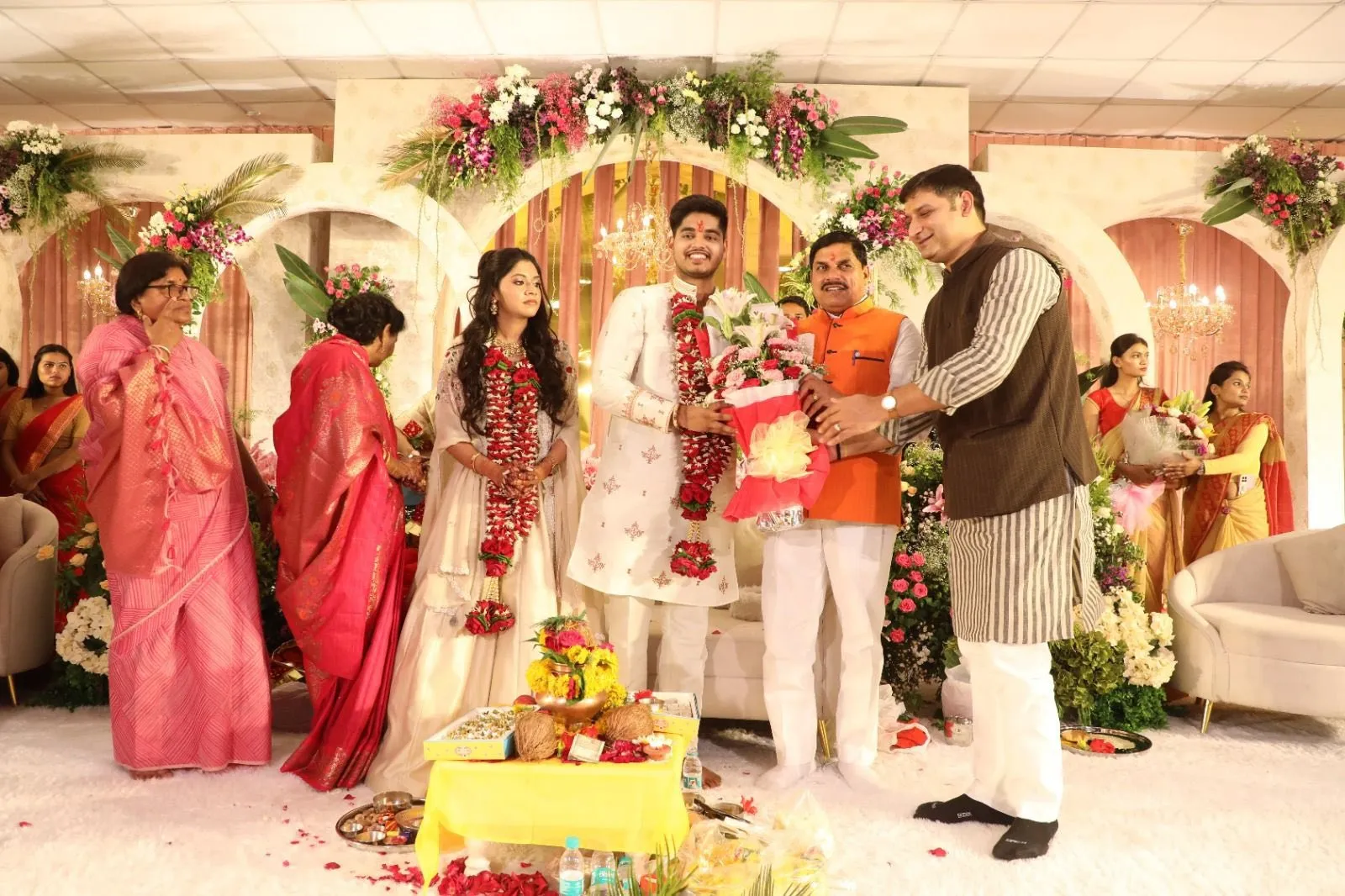 mohan yadav son engagement