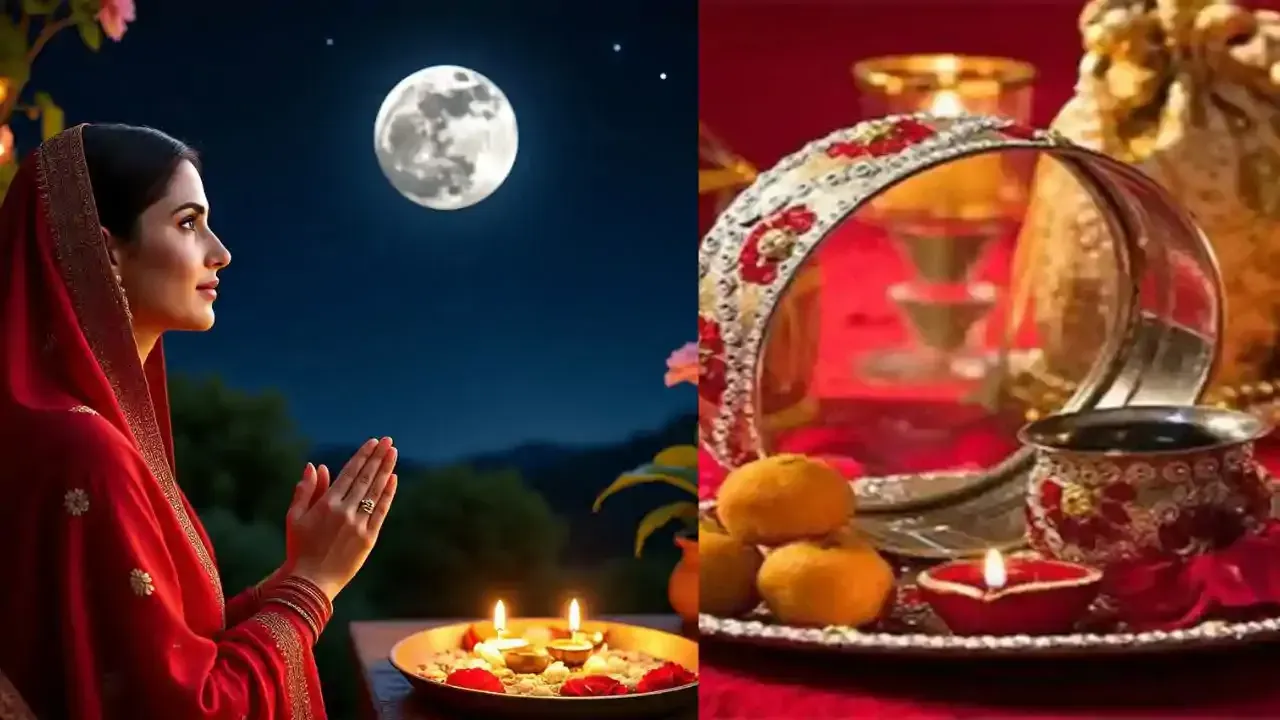 Karwa Chauth 2025: कब है करवा चौथ, जानिए शुभ मुहूर्त, पूजा विधि और चांद  निकलने का समय