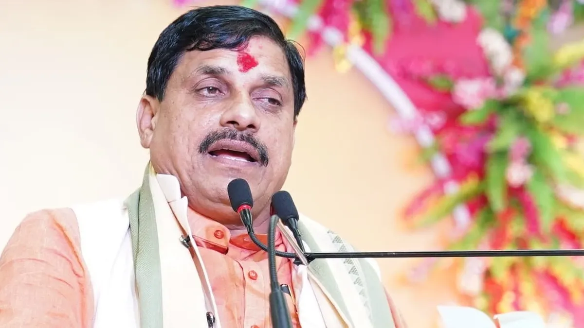 जो यहां का खाता है, कहीं और का बजाता है... ये नहीं चलेगा', CM मोहन यादव का  बयान - MP CM Dr Mohan Yadav says If you want to live in India