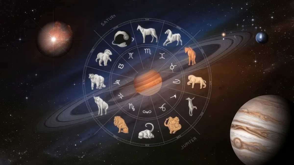 Guru Nakshatra Parivartan 2025: शारदीय नवरात्र से पहले होगा गुरु का पद  नक्षत्र परिवर्तन, इन राशियों की चमक जाएगी किस्म - guru nakshatra parivartan  2025 jupiter constellation position ...