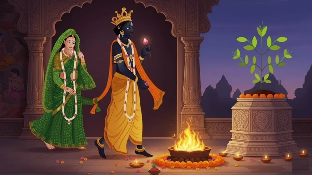 Tulsi Vivah 2025: तुलसी के पास भूलकर भी ना रखें ये चीजें, वरना घर में  प्रवेश करेगी आर्थिक समस्या - tulsi vivah 2025 do not keep these things near  tulsi plant vastu