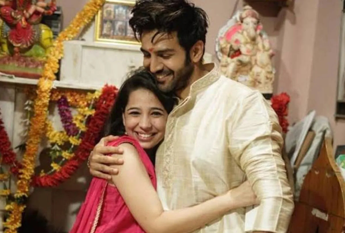 Kartik Aaryan Proud On His Younger Sister Kritika Tiwari And Share A Post -  Entertainment News: Amar Ujala - कार्तिक आर्यन की बहन को बर्थडे पर बड़ा  तोहफा, बॉलीवुड नहीं इस फील्ड
