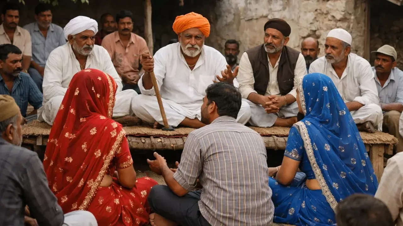 रामपुर में पंचायत का पंचनामा: पति का शेड्यूल तय - 3 दिन पहली, 3 दिन दूसरी  पत्नी के साथ, रविवार आराम का दिन | rampur panchayat decision two wives 3-3  days sunday off