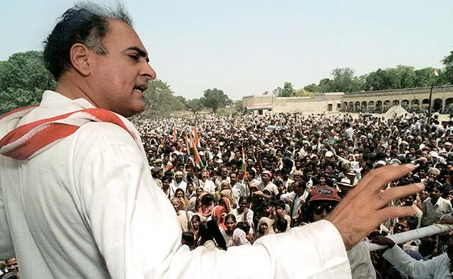 अब बीजेपी ने शेयर किया राजीव गांधी का वह भाषण जो कांग्रेस को हमेशा सताता है  | BJP Shares Rajeev Gandhi Speech on Twitter When a tree falls, the earth  shakes
