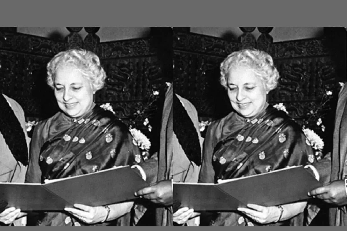 Vijaya Lakshmi Pandit Birth Anniversary Nehru Sister who opposed Emergency  of Indira Gandhi - विजय लक्ष्मी पंडित जयंती, जब अपनी भतीजी के आपातकाल का  किया था विरोध - News18 हिंदी