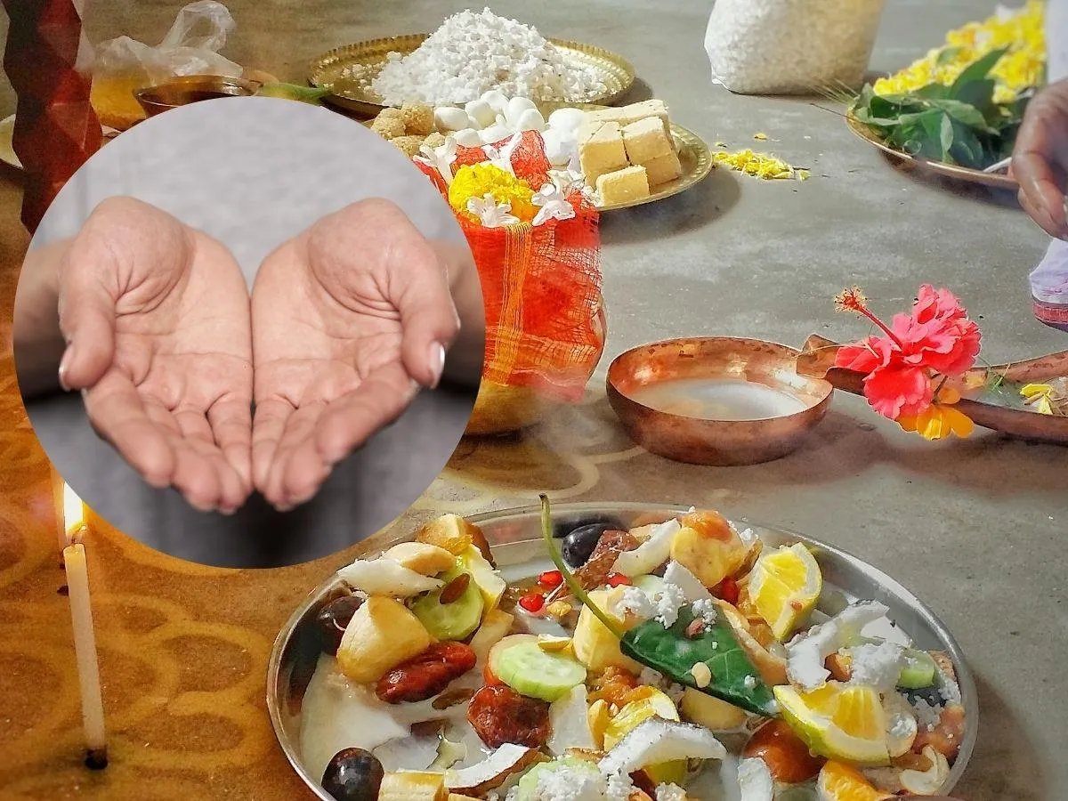 प्रसाद हमेशा दाहिने हाथ से ही लें, जानें धार्मिक महत्व. - News18 हिंदी