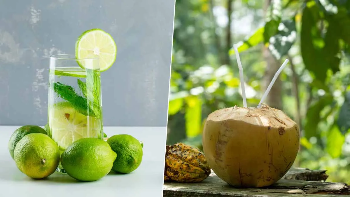 Which Is Healthier Lemon Water Or Coconut Water By Expert| गर्मियों में  हेल्दी रहने के लिए नारियल पानी या नींबू पानी क्या है बेहतर| Nariyal Pani Ya  Nimbu Pani Kya Hai Jada Faydemand