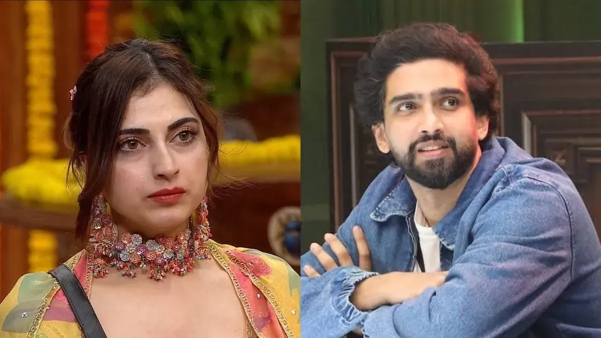 Farrhana Bhatt को अमाल मलिक की आंटी ने बुलाया 'आतंकवादी', बोलीं- 'वह राक्षस  है जो लोगों का खून...' - bigg boss 19 amaal malik aunty calls farrhana bhatt  a terrorist people troll her