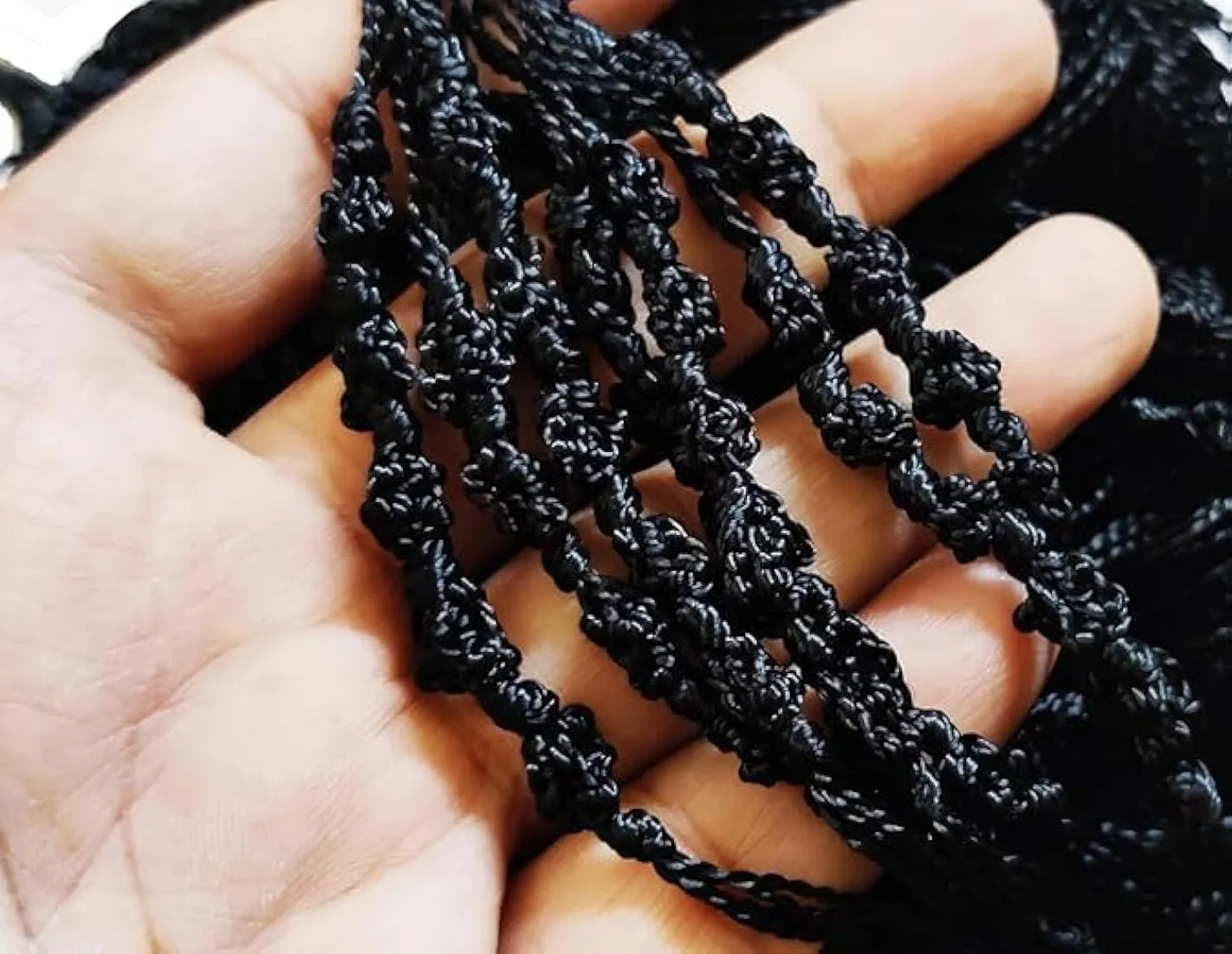 Anshraj सक्रिय काला धागा रक्षा सूत्र | हस्तनिर्मित भैरव कांठा कासी ताडू 4  सिल्क स्ट्रिंग्स के साथ | नज़र बट्टू, बुराई नेत्र संरक्षण और आध्यात्मिक ...