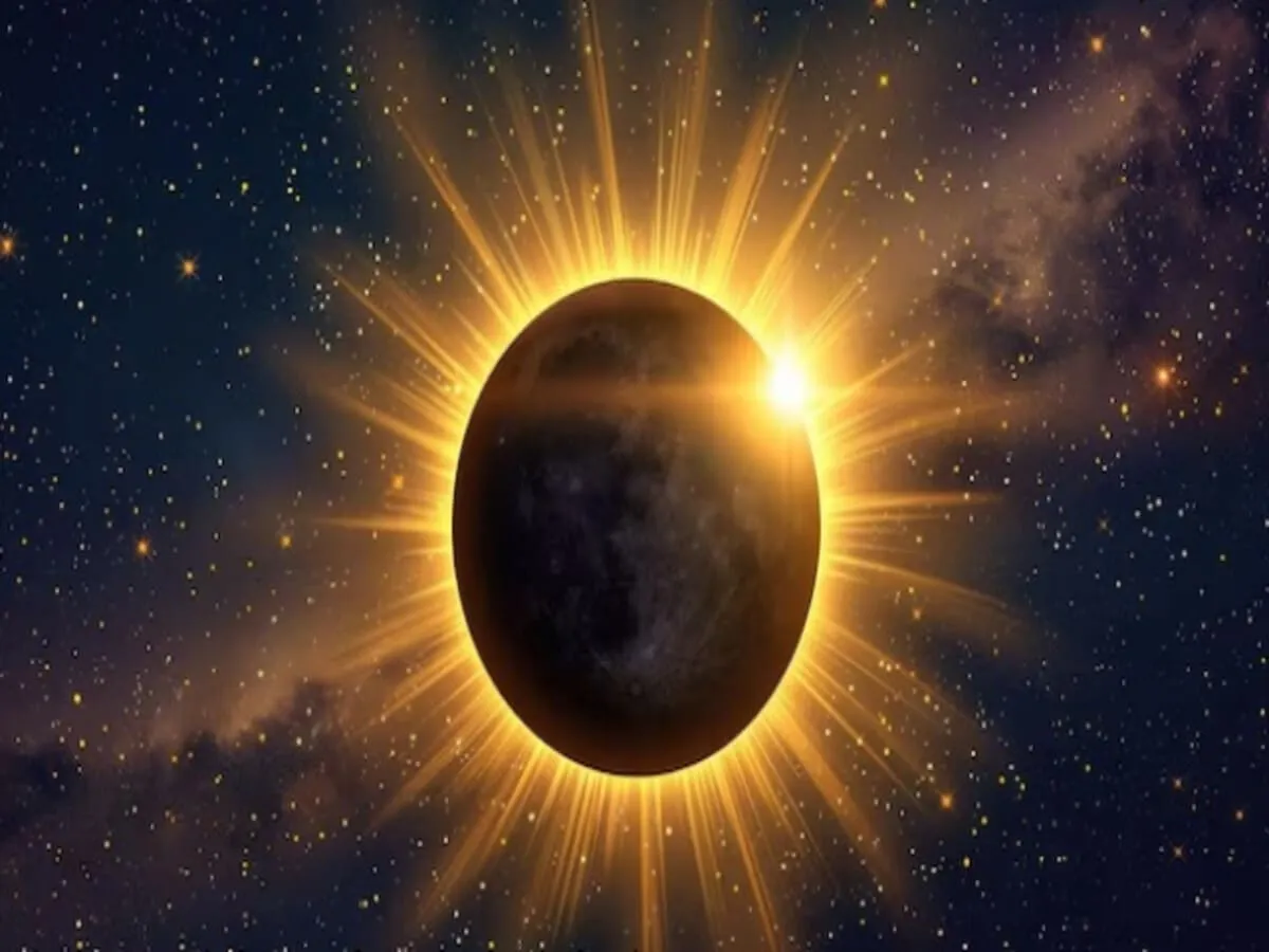 ECLIPSE: Shadow of solar eclipse on Somvati Amavasya from 9:12 minutes know  the surya grahan effect on India and some important details 9:12 मिनट से  लगने वाला है सूर्य Grahan, जानें India