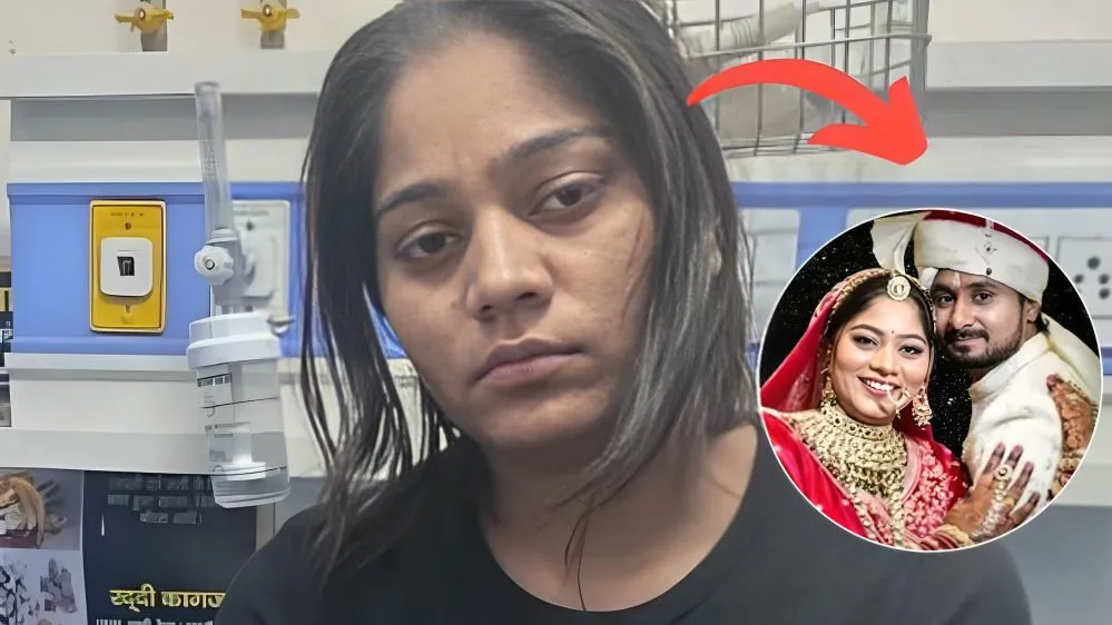 Raja Raghuvanshi and Sonam Case - गाजीपुर के ढाबे से ऐसे पकड़ी गई सोनम!  अफेयर के चलते रची थी पति की हत्या की साजिश? पुलिस ने किया बड़ा खुलासा -  raja raghuwanshi