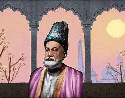MIRZA GHALIB Ads Projects :: Photos, videos, logos, illustrations and  branding :: Behance