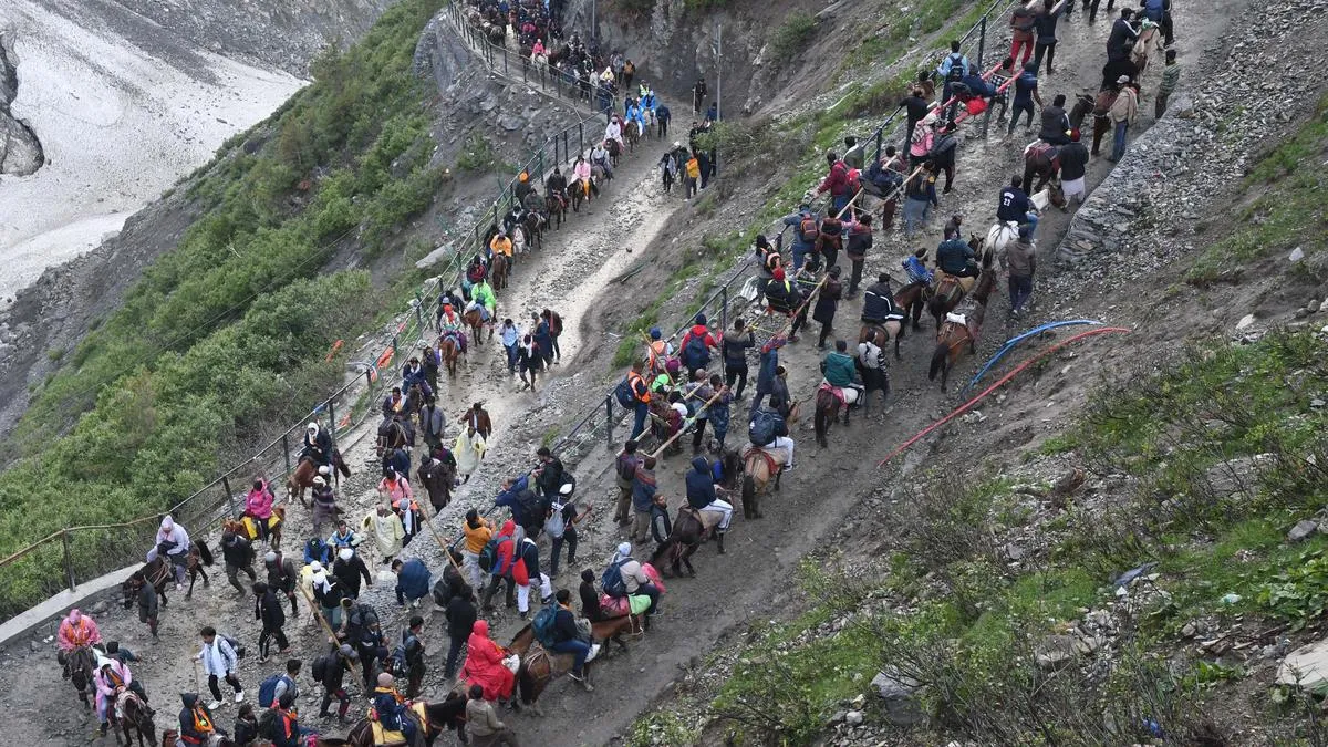 Amarnath Yatra 2025 to start in J&K from July 3 - The Hindu