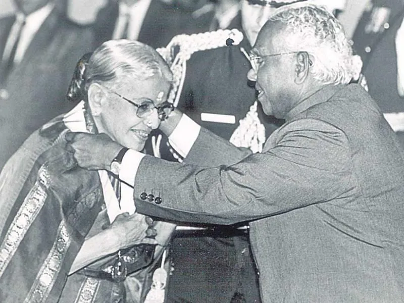 MS Subbulakshmi: UN to bring out a stamp in honour of Carnatic music legend  | Hindustan Times