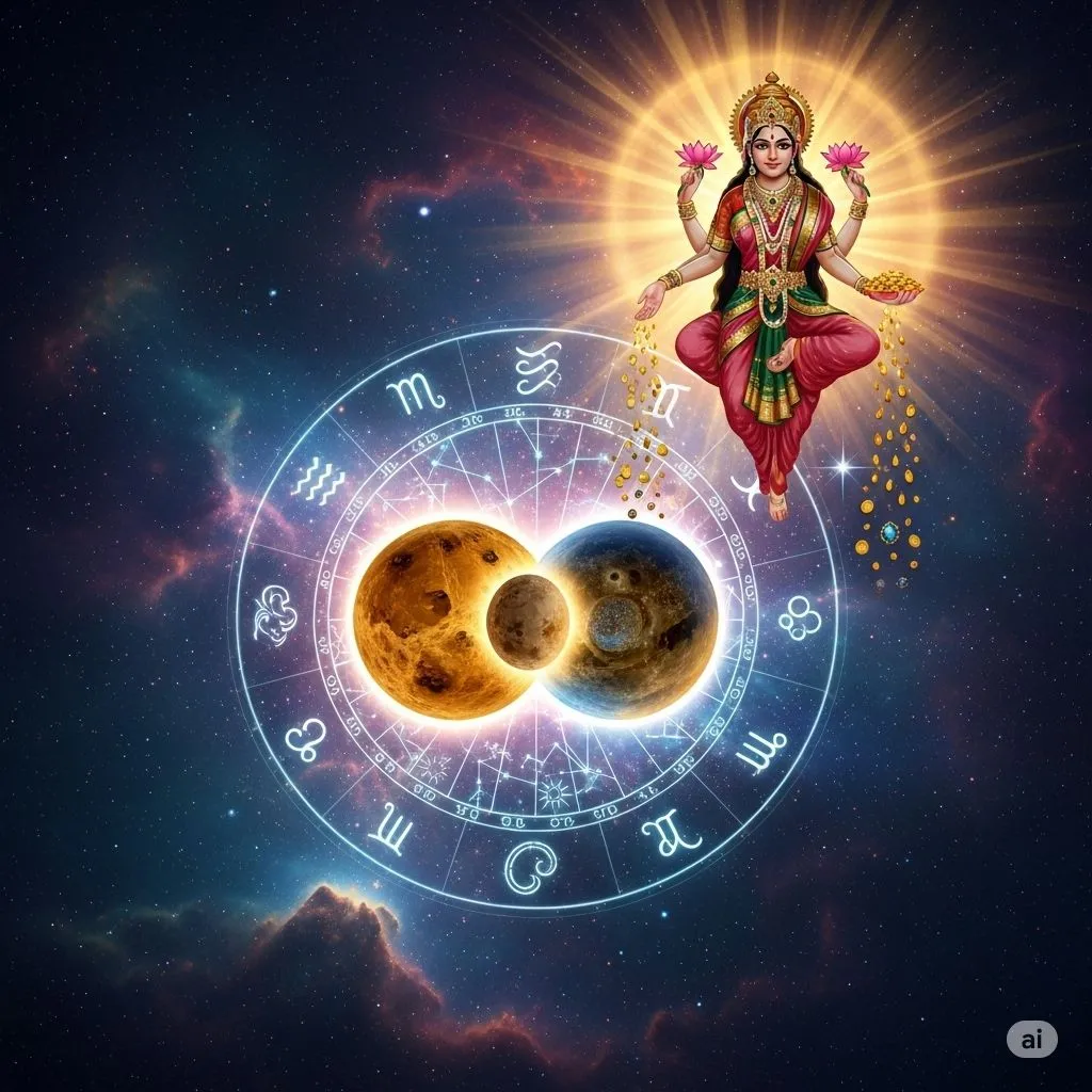 जन्माष्टमी के बाद बनेगा लक्ष्मी नारायण योग, इन 3 राशियों का बढ़ सकता है  बैंक-बैलेंस - Shukra gochar 2025 in kark rashi forms lakshmi narayan yog  with budh after janmashtami these are