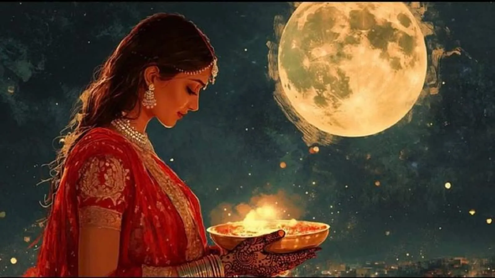 Karwa Chauth 2025: पहली बार व्रत करते समय इन नियमों का खास ध्यान रखें -  karwa chauth 2025 take special care of these rules while fasting for the  first time | Moneycontrol Hindi