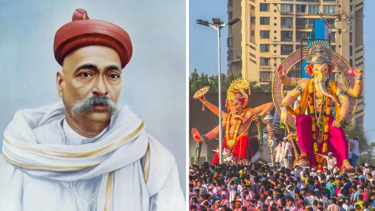 बाल गंगाधर तिलक ने कैसे गणेश चतुर्थी को पूरे महाराष्ट्र में एक विशाल  सामुदायिक उत्सव में बदल दिया | पीपल - टाइम्स नाउ