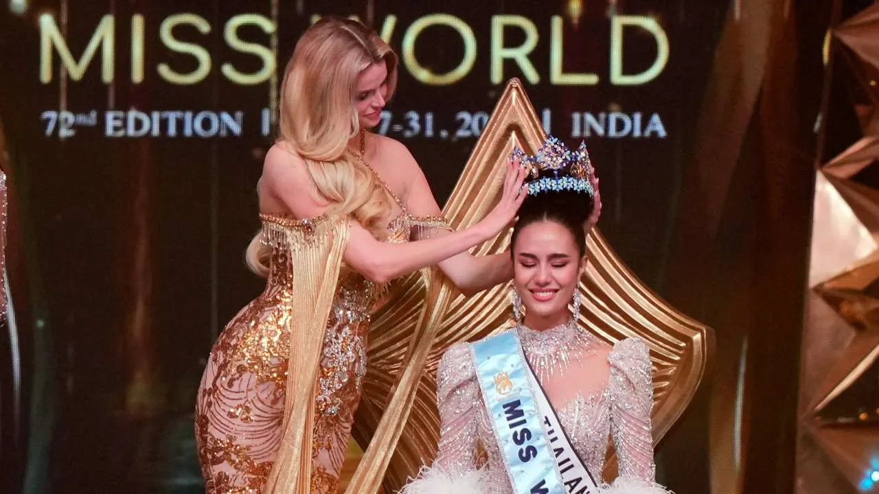 Miss World 2025 in pics | Suchata Chuangsri, Nandini Gupta and other beauty  queens set the stage on fire - CNBC TV18