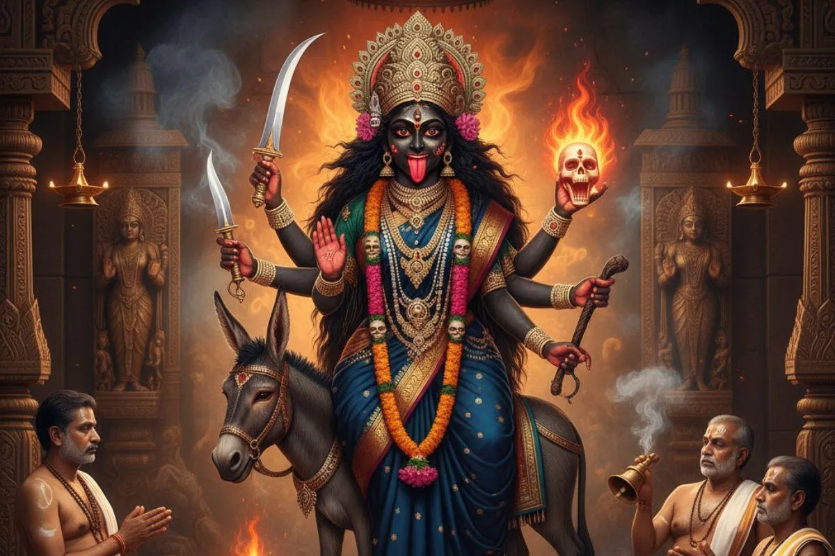 Maa kalratri Vrat Katha: नवरात्रि के सातवें दिन करें इस कथा का पाठ, भय का  नाश करेंगी मां कालरात्रि