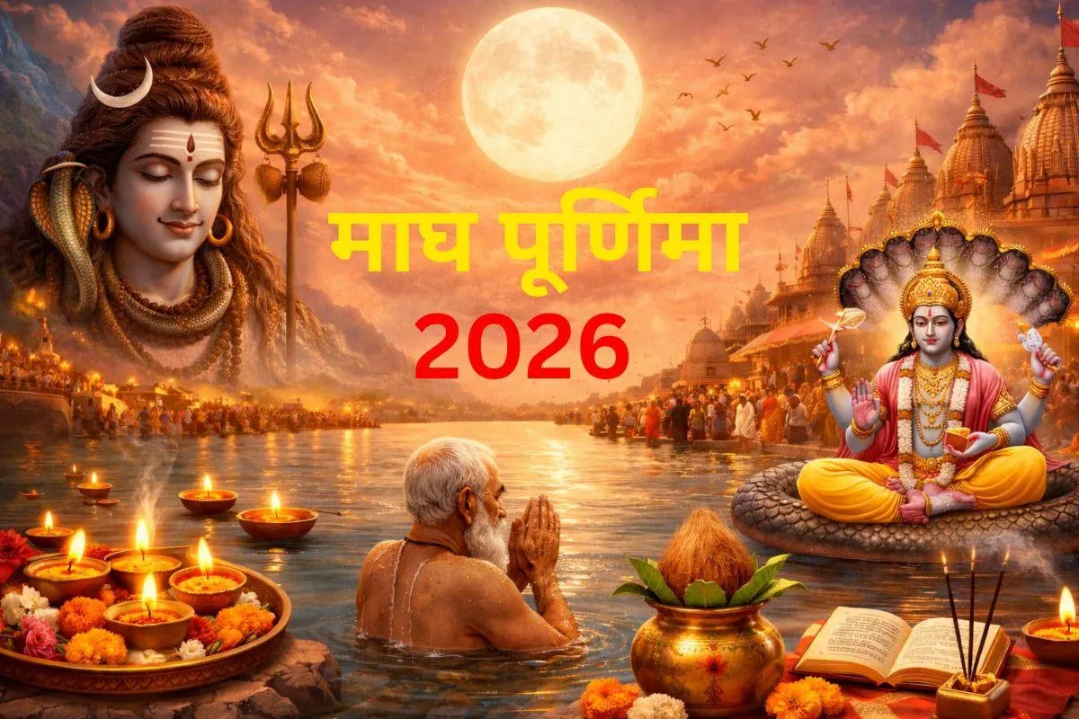 Magh Purnima 2026: माघ पूर्णिमा कब है? जानें तिथि, स्नान दान का शुभ मुहूर्त  और सुख-समृद्धि के लिए खास उपाय