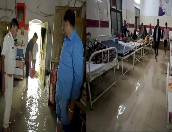 शहडोल में भारी बारिश से बाढ़ जैसे हालात, रेलवे स्टेशन, जिला अस्पताल से लेकर  कॉलोनियों में भरा पानी- Hum Samvet